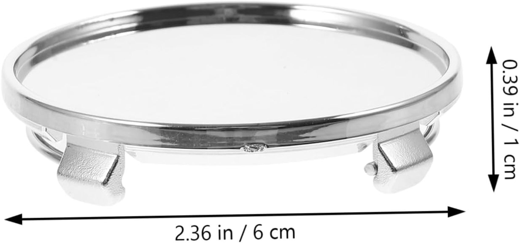 CLISPEED 4Pcs Automotive Wheel Hub Covers Stylish Rim Caps for Easy Installation Compatible Various Car Models Sleek Finish Center Hub Caps image number 1