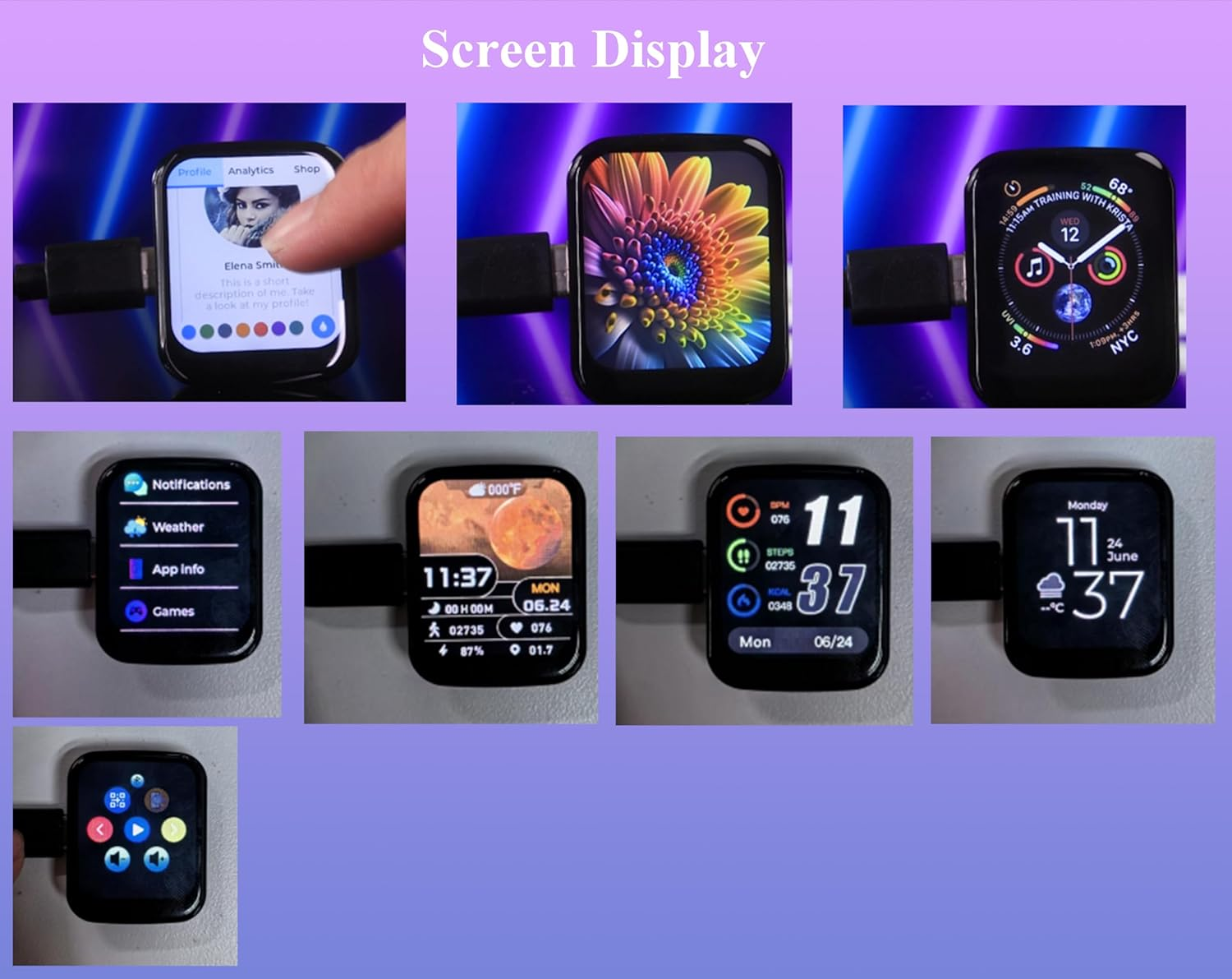 ESP32-S3 1.69Inch Touch Display Development Board, 240&times;280 Pixels, 262K Color, Micro LCD Display with ESP32-S3, Accelerometer and Gyroscope Sensor