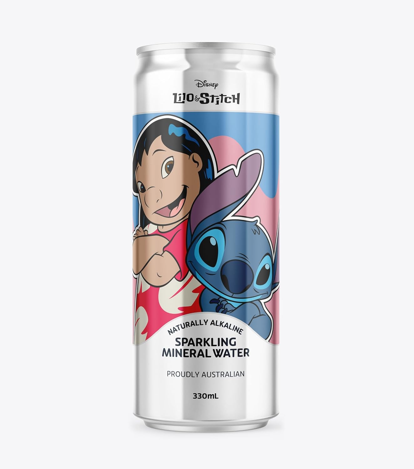 Rippl Disney Lilo & Stitch Canned Sparkling Mineral Water, 330 Ml, 24 Pack image number 4