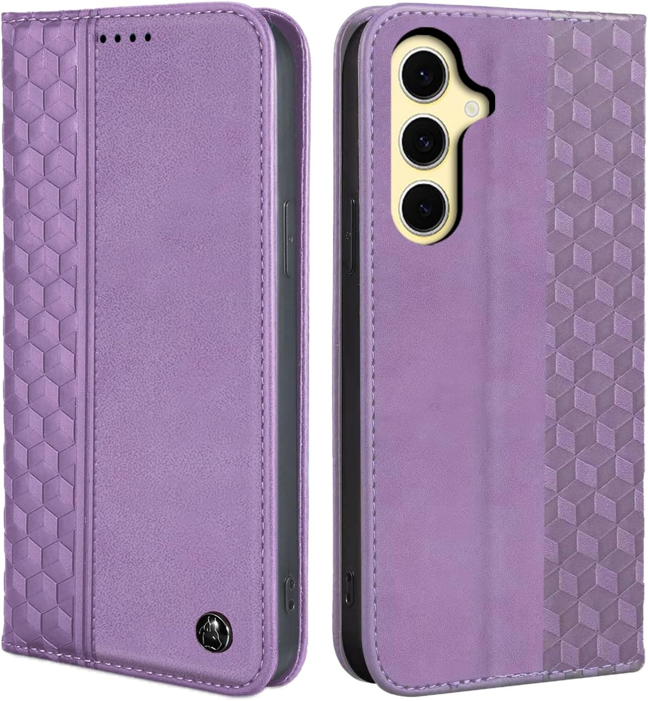 CXTCASE Case for Samsung Galaxy S25 FE, Shockproof PU Leather Flip Folio Cover with Card Slots, Magnetic Wallet Case for Samsung Galaxy S25 FE, Black