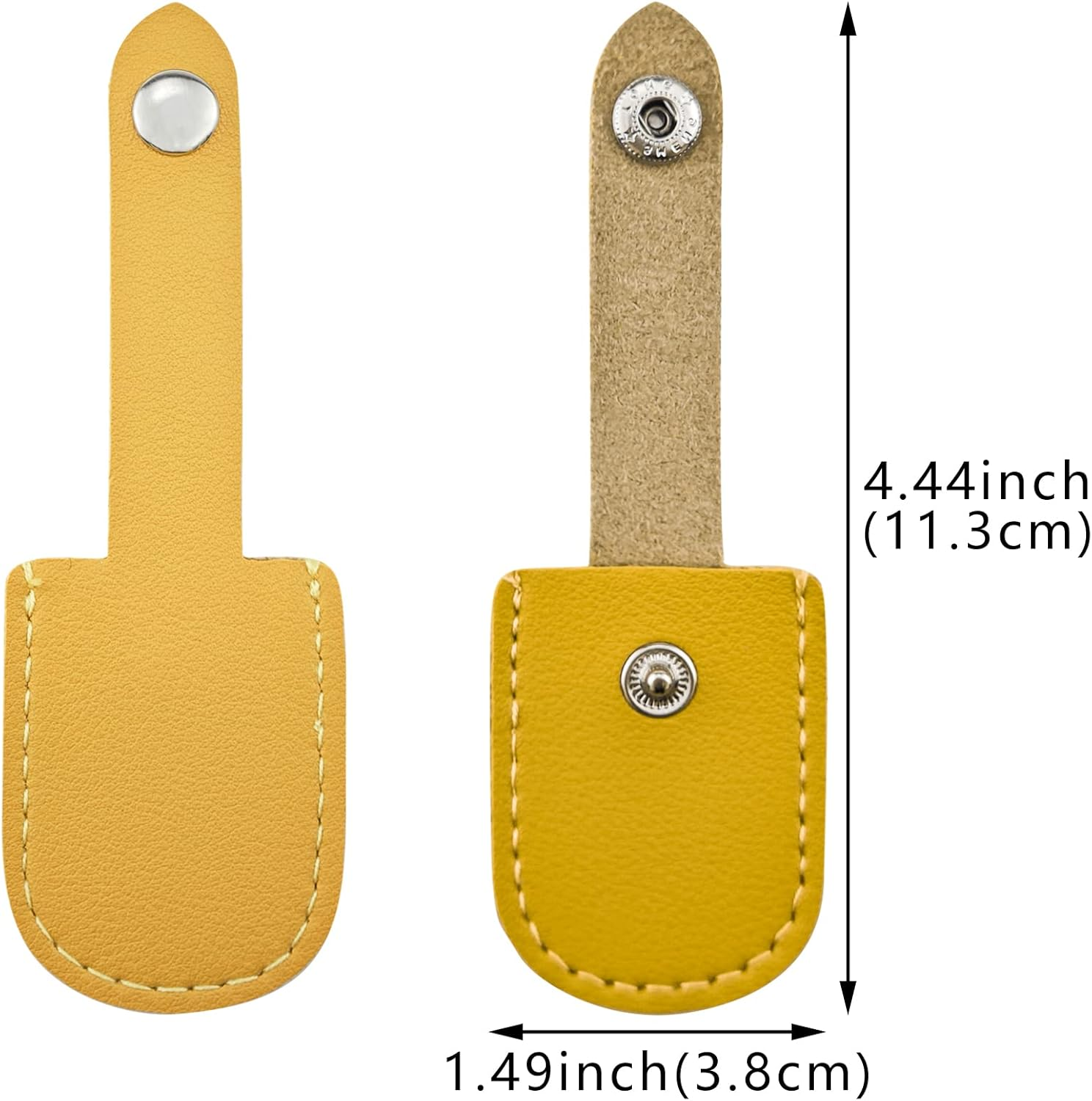 9 Pack Nail Scissors Protective Cover Portable Scissor Pouch Nail Nipper Protector Nail Trimmer Storage Container for Nail Cuticle Scissor Nail Nipper (9 Colors) image number 1