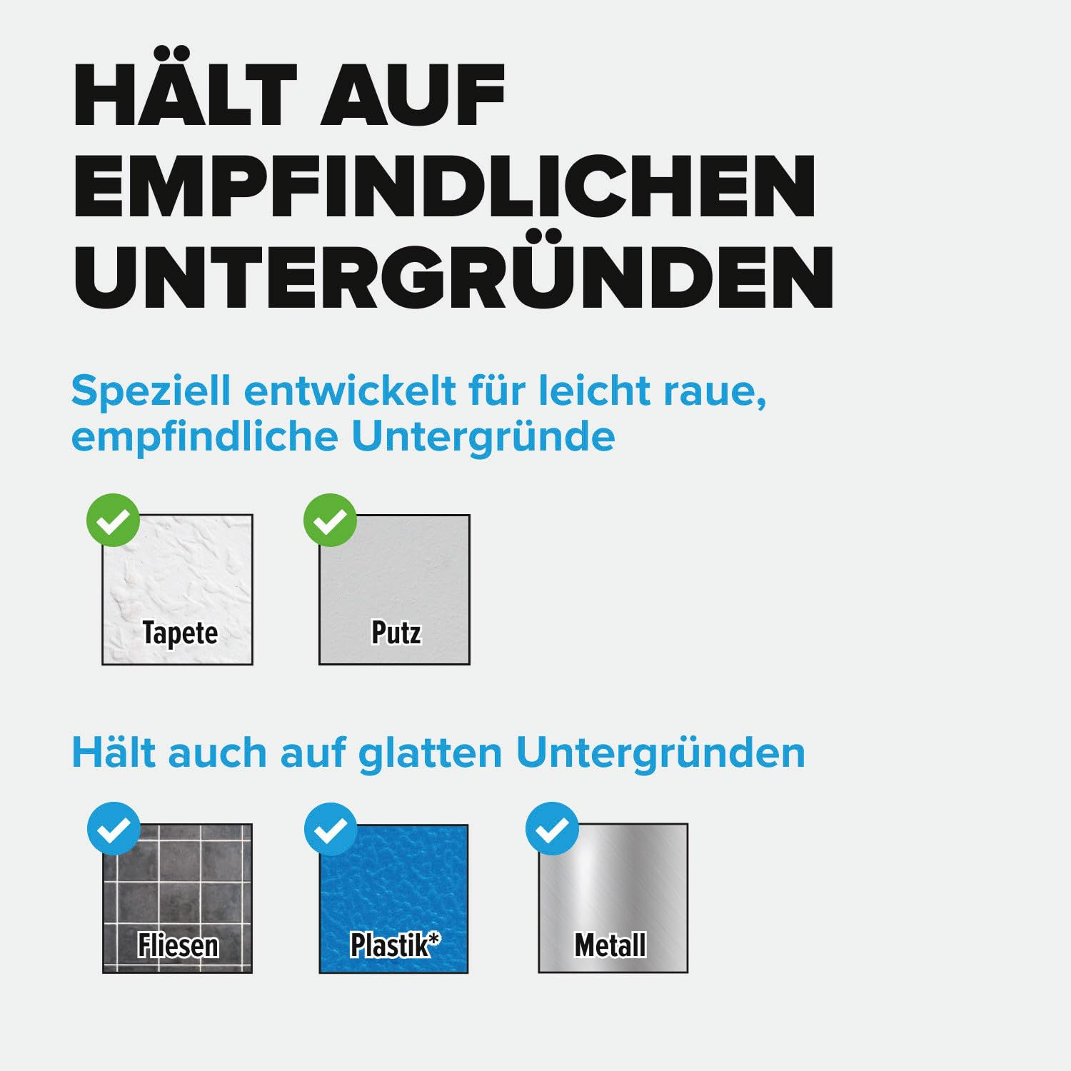 Tesa Powerstrips Click - Velcro Adhesive Pads for Clicking on and off Picture Frames and Wall Decorations No Drilling - Self-Adhesive Velcro Strips with on and off Click System - Large - 4 X 2 Pieces image number 2