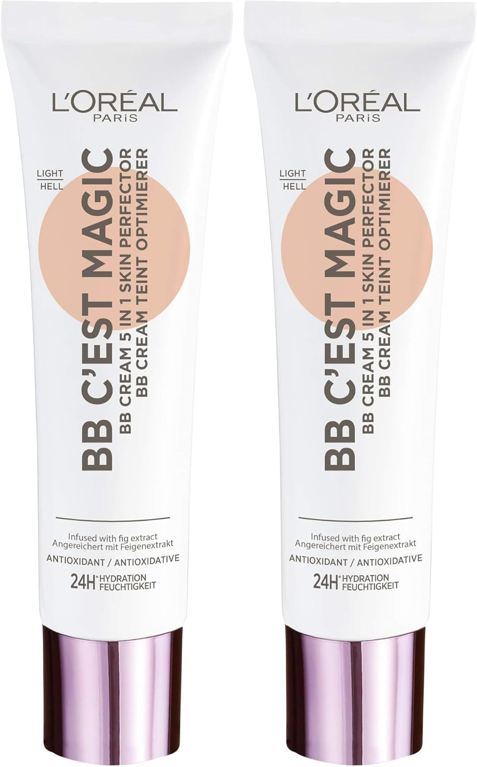 L'Or&eacute;al Paris C'Est Magic BB Cream 02 Light (Pack of 2) image number 1