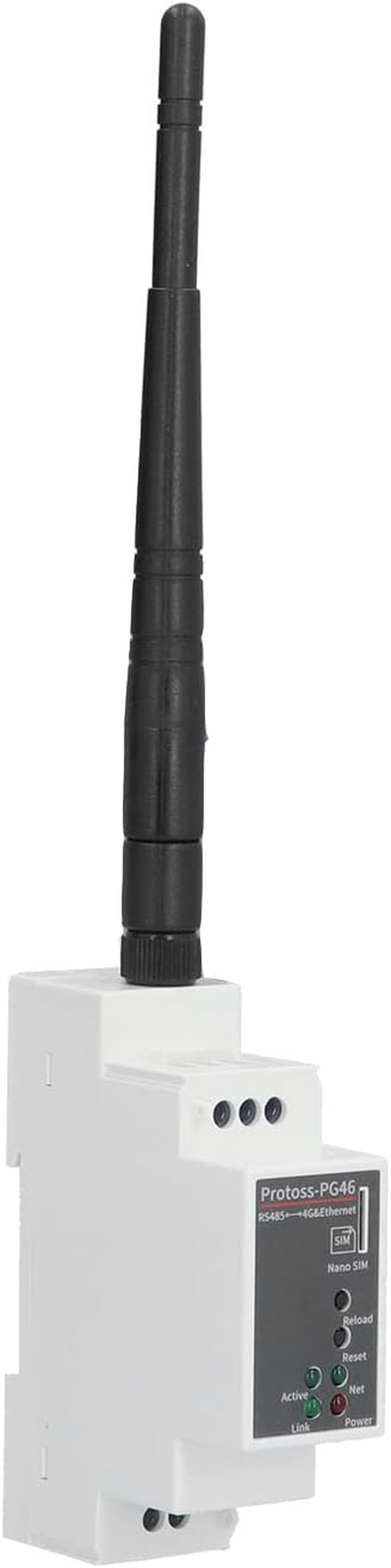 100‑240VAC Ethernet Serial Server RS485 to 4G Rail Mounting VPN APN 5 Mode 13 Frequency, with Antenna and User Manual image number 6