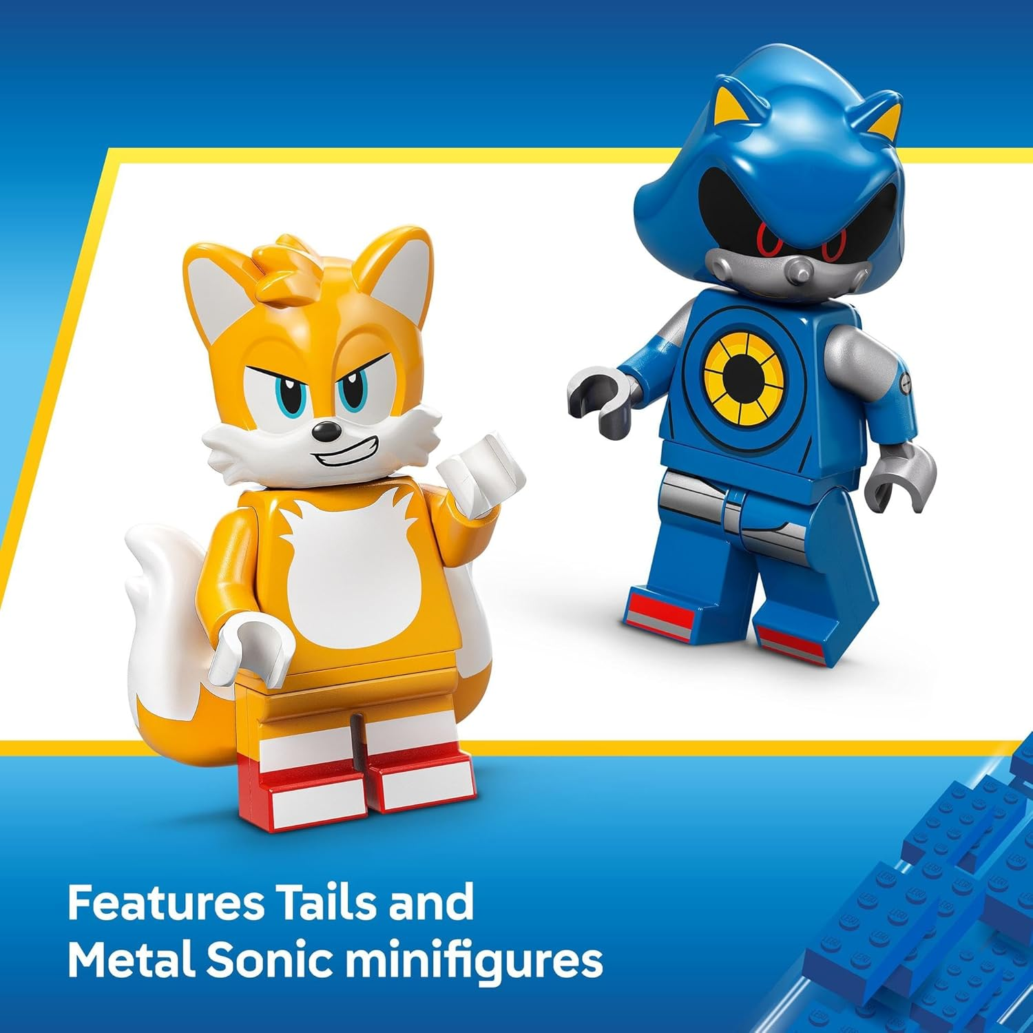 LEGO Sonic the Hedgehog Cyclone Vs. Metal Sonic Toy for 8+ Year Old Boys & Girls, Building Set with a Mech Action Figure and 2 Video Game Character Minifigures, Kids Toy for Gamers 77002
