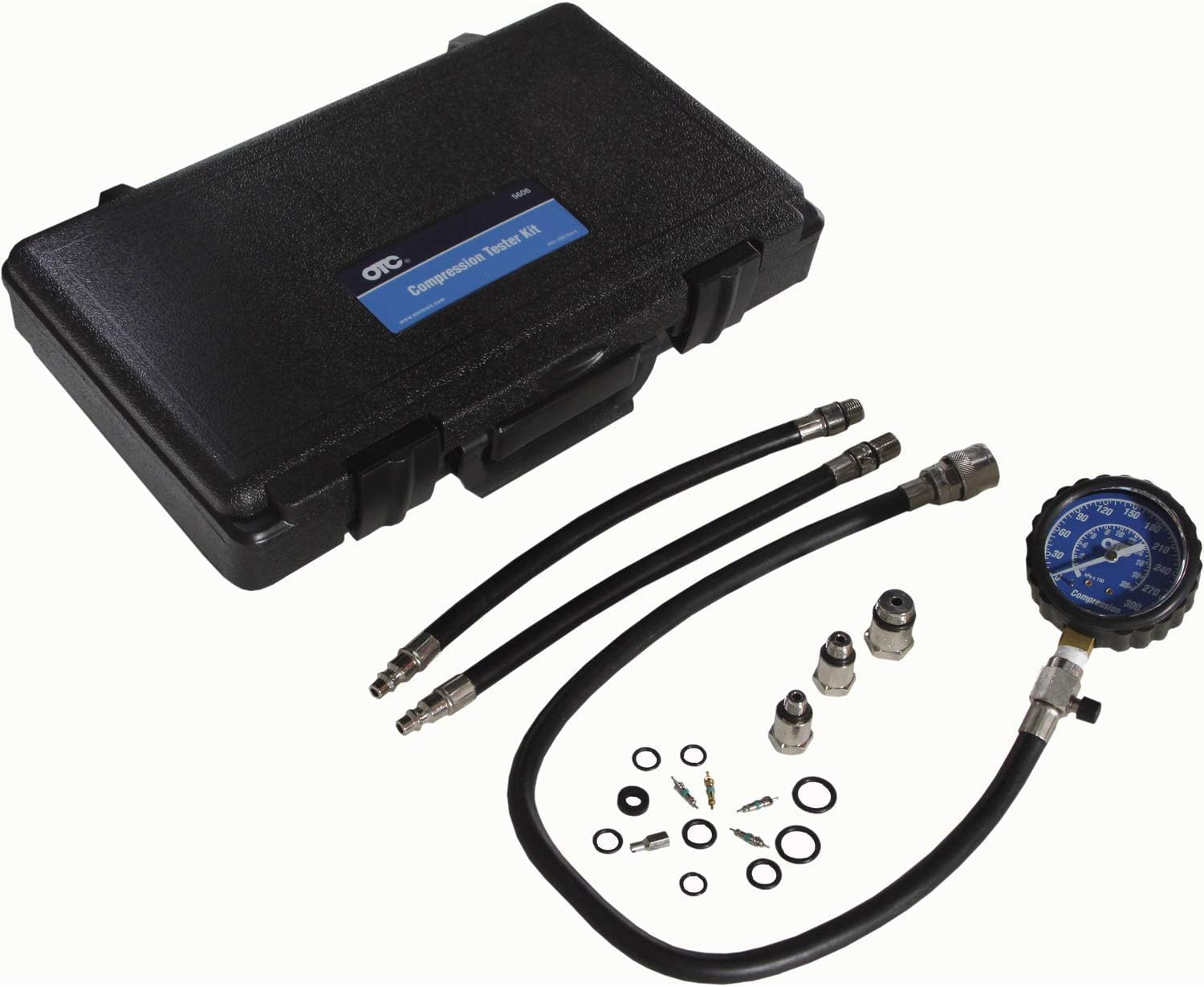 OTC 5606 Compression Tester Kit for Gasoline Engines image number 4