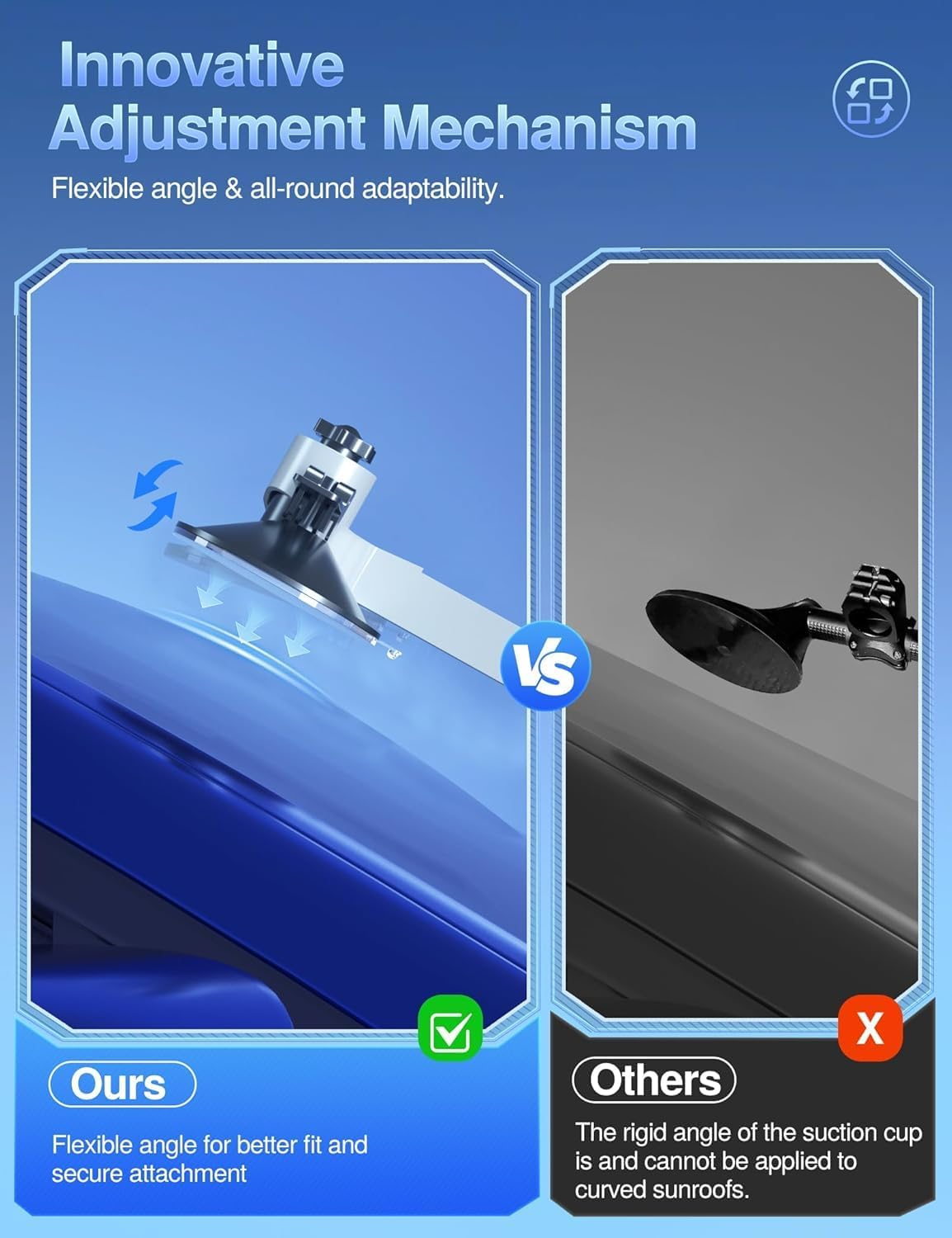 Starlink Mini Suction Cup Mount Star Link Mini Accessories image number 1