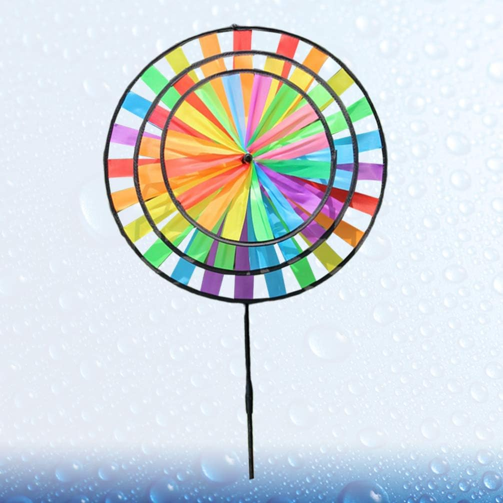 Jojofuny 1Pc Cloth Wind Spinner Christmas Toys Sunflowers Decor Outdoor Decoration Wind Spinners Outdoor Children Toys Cloth Pinwheel Outdoor Sunflower Decor South Korea Windmill to Rotate