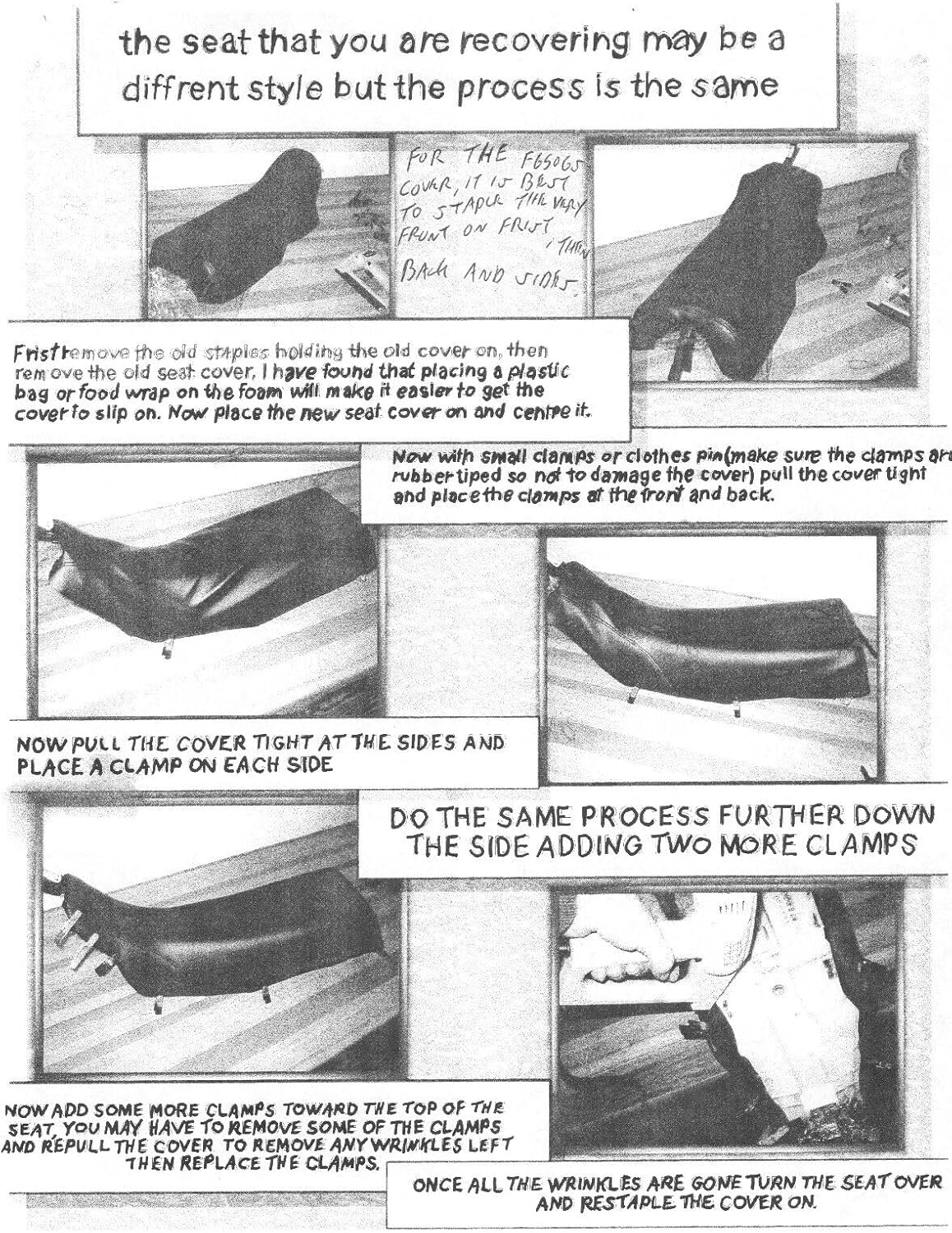 New Replacement Seat Cover Fits TRX420 Honda FOURTRAX ATC TRX 420 731 image number 2