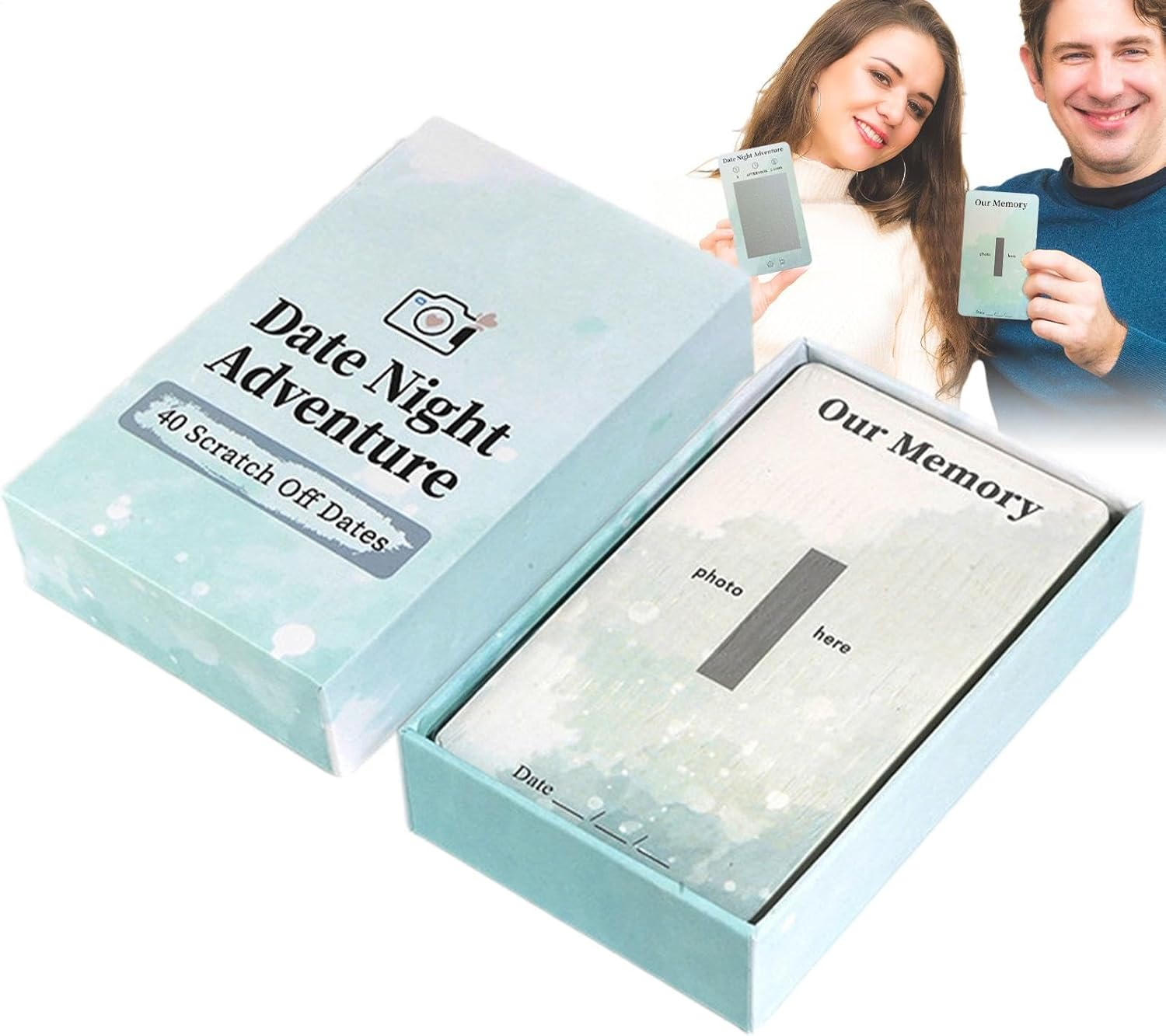 Fun Date Night Games, Couple'S Scratch off Cards, Romantic Date Ideas, Romantic Scratch Off, Adventurous,11.4X6.7Cm Ensuring Everyone Can Find Fun and Excitement image number 3