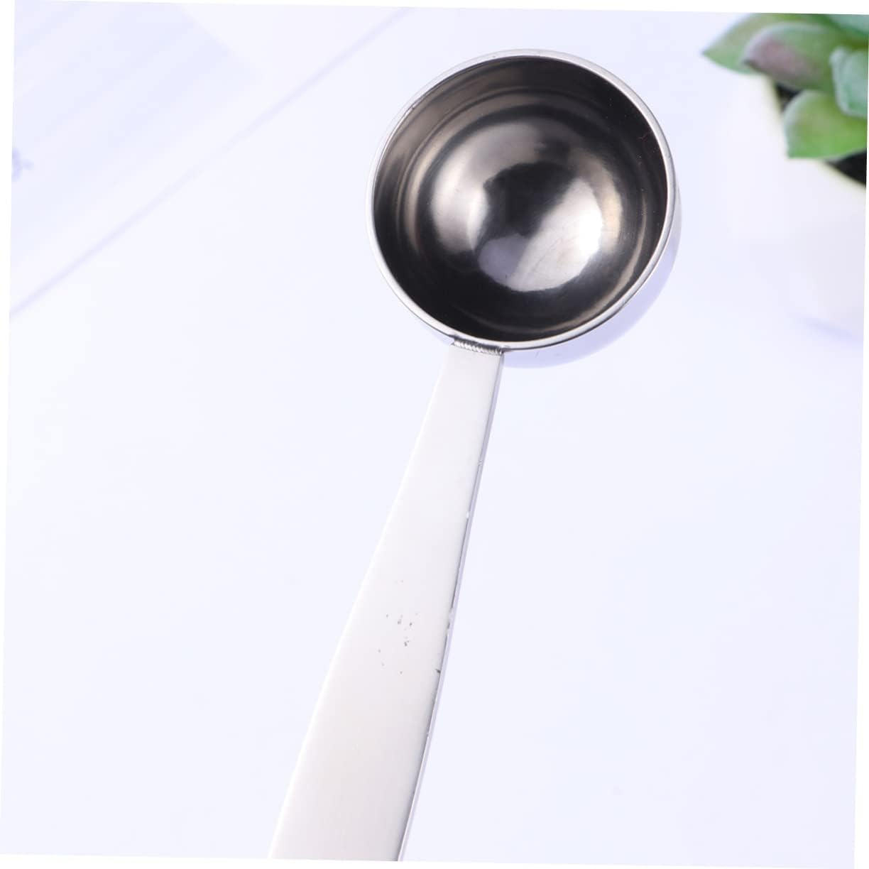 LIGIGWASH 10G Espresso Tamper Spoon and Coffee Measure Scoop Stainless Steel Dual Function Tool for Ground Coffee Cocoa and Tea Easy to Clean and Dishwasher Safe image number 2