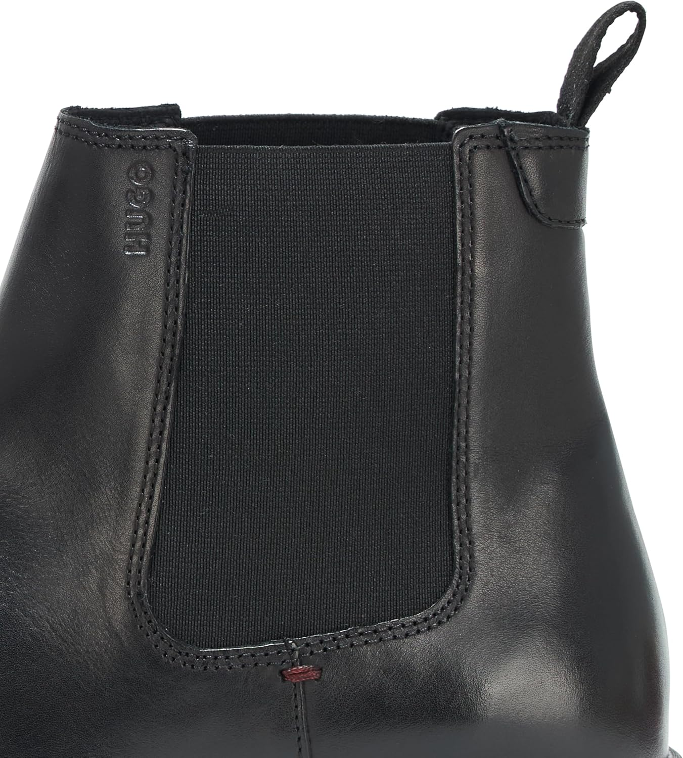 HUGO Men'S Brushed Leather Chelsea Boot Chukka image number 2
