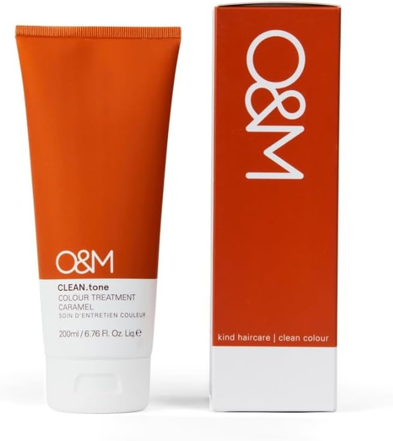 O&M Clean.Tone Caramel Colour Treatment for Blonde to Very Light Blonde Hair- 200Ml- Clean from Sulfates, Parabens, Silicones, MIT, Phthalates,Triclosan, Propylene Glycol & Gluten, PETA Certified, Vegan and Cruelty Free image number 4