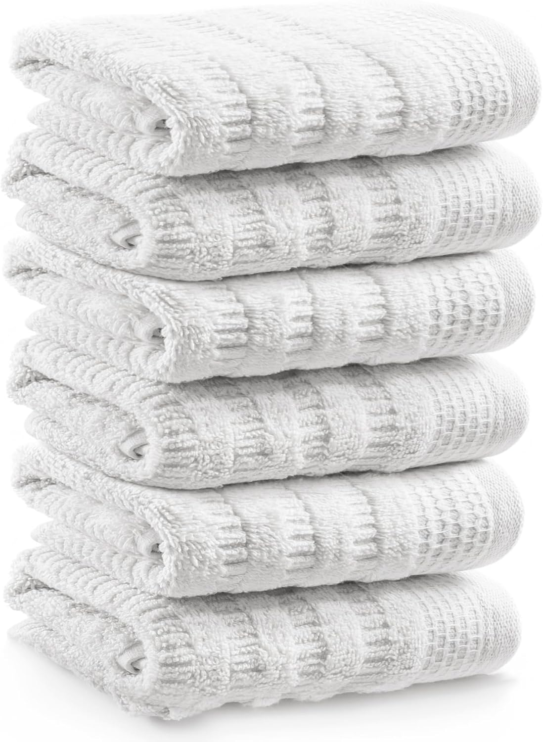 Softerry Pure Organic Cotton Bath Towel Set - 100% Soft Cotton - Extra Absorbent and Durable - 500 GSM Quick Dry - Luxury Hotel & Spa Quality - Fade Resistant - Eco Friendly (Natural, Set of 8) image number 2