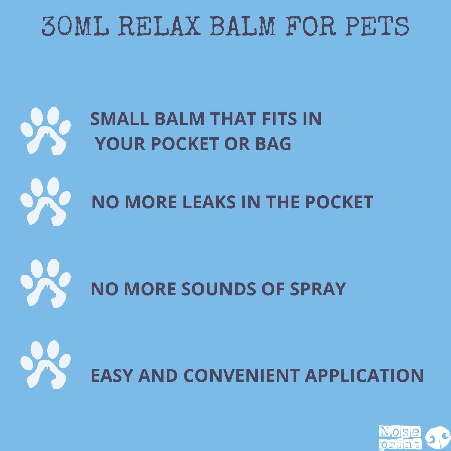 30ML Anxiety and Stress Relief Remedies | Remedy Cat and Dog Anxiety Relief Dog Calm Balm, Calming for Anxious Dogs Natural Stress Relief without Sprays or Drops Dog Calming Products Calming for Dogs image number 5