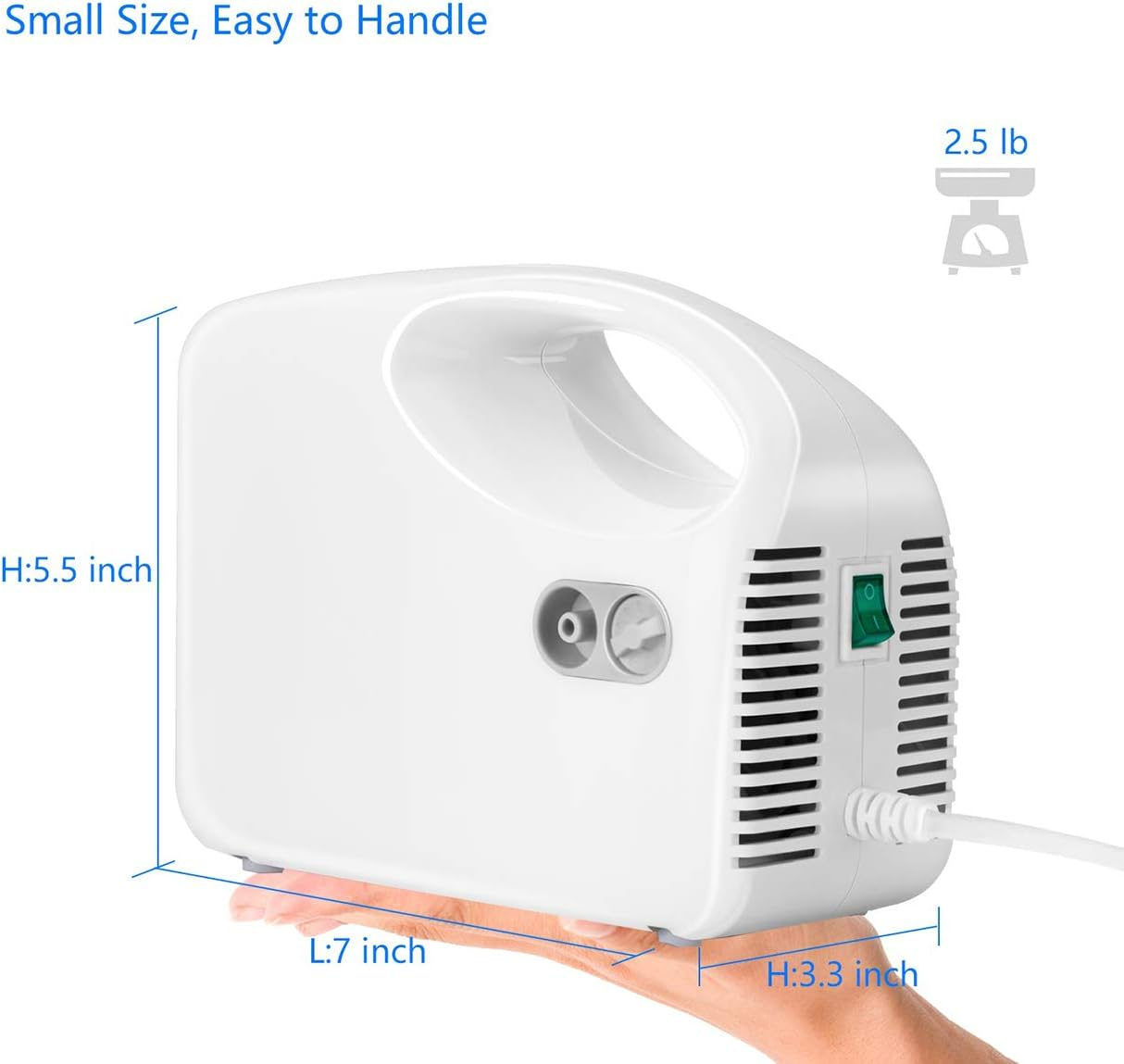 Compact Compressor Atomising Kits - Tubing, Chamber and Mouthpiece Are Included image number 4