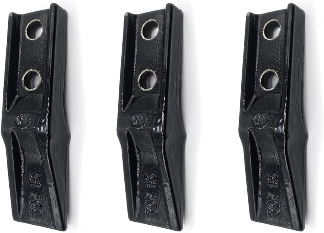 3 Set Mini Digger Bucket Teeth for Skid Steer Backhoe Mini Excavator Accessories image number 5