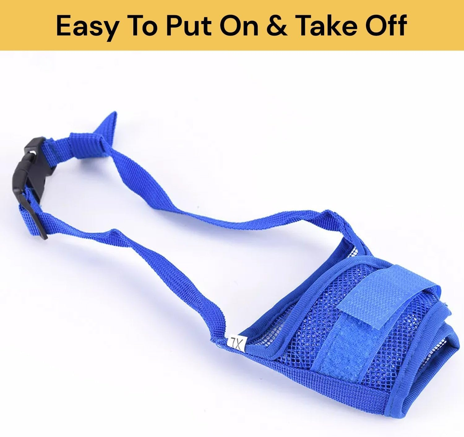 EZONEDEAL Pet Dog Muzzle, Soft Mesh, anti Biting Barking & Chewing, Adjustable, Pink, Medium