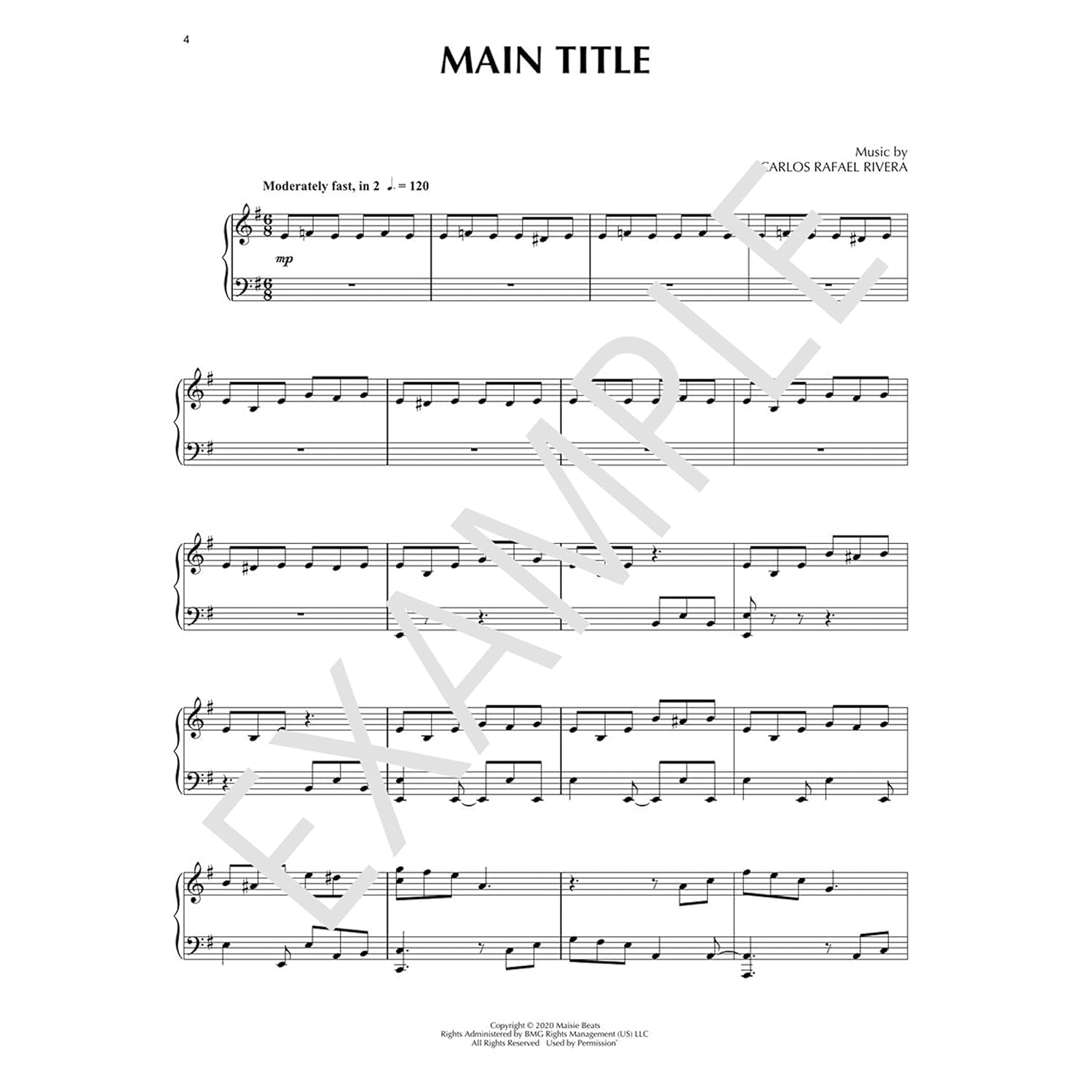 The Queen'S Gambit: Music from the Netflix Limited Series Arranged for Piano Solo image number 3