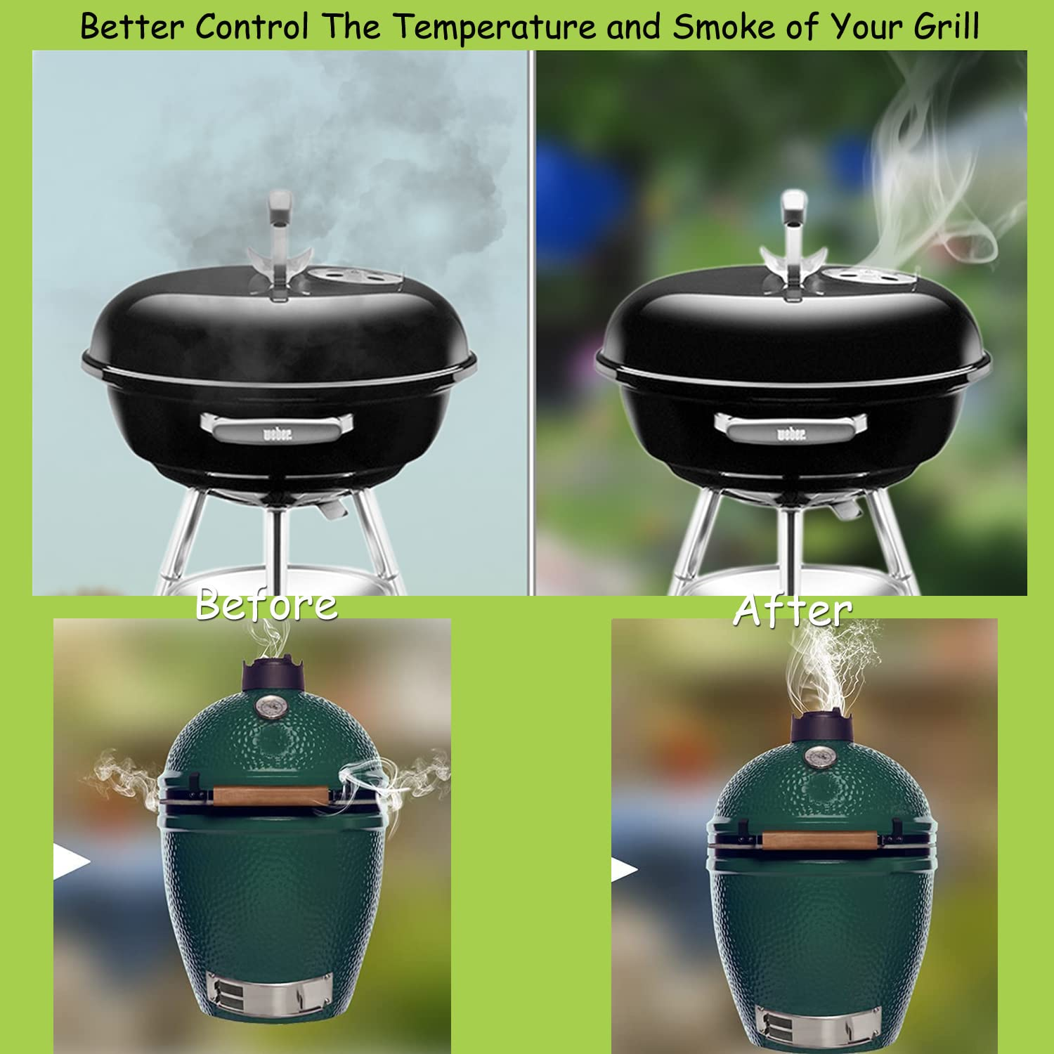 Smoker Gasket Seals,High Temp Grill Gasket Replacement,Self Stick Grey Fire Smoker Seal, BBQ Gasket Tape Self Stick Felt 14Ft Long, 7/8" Wide, 1/8" Thick image number 4