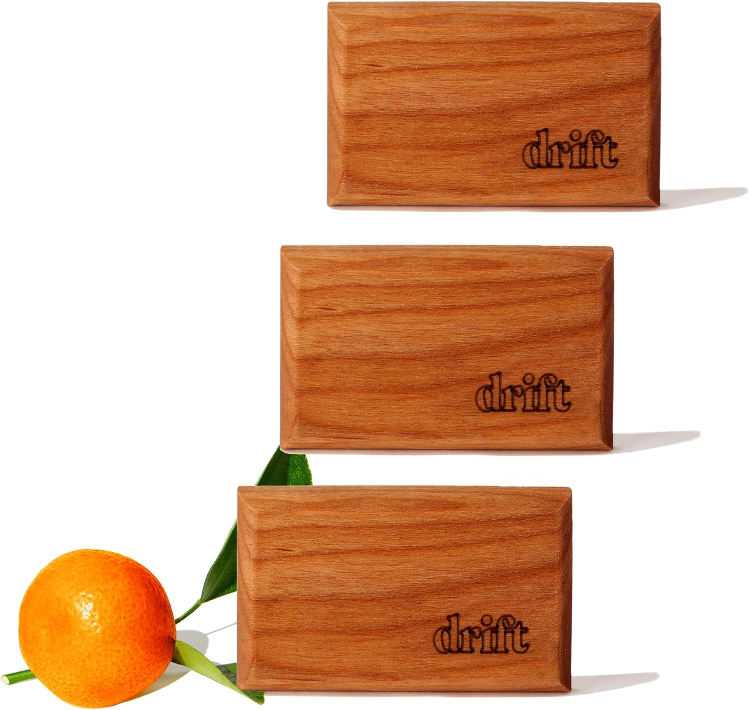 Drift Car Air Freshener - Wood Air Freshener - Car Odor Eliminator - Teak Scent Starter Kit image number 5