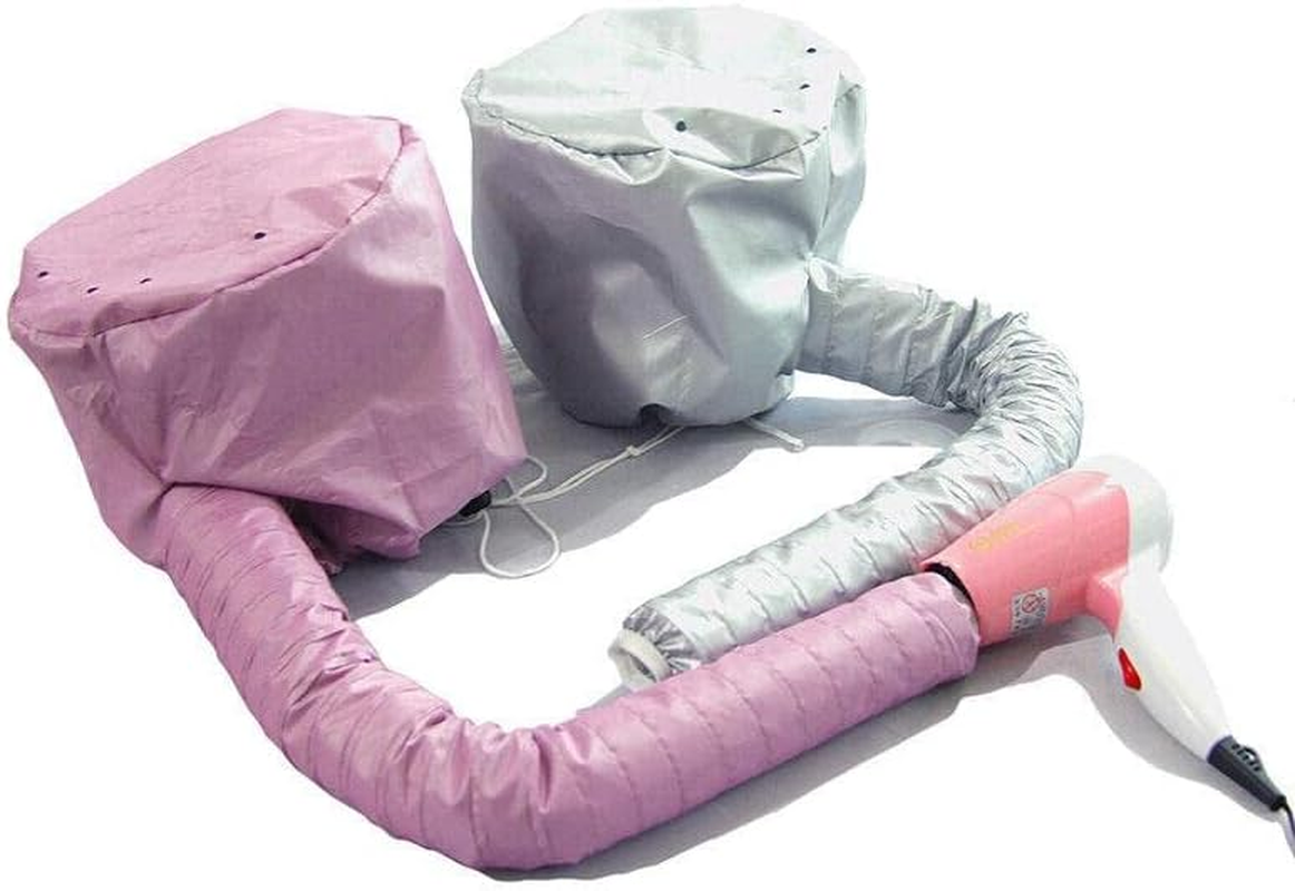 Bonnet Hair Drying Cap Hat Hood Soft Womens Blow Dryer Hairdressing Tool Home, Ideal for Deep Conditioning and Heat Treatments, 10.2X16.9 In image number 4