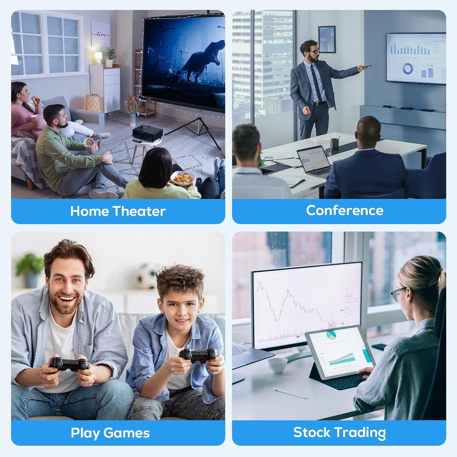 ABLEWE USB to HDMI Adapter, Upgraded Aluminum HDMI to USB 3.0 & 2.0 Audio Video Graphics Converter Cable for PC Laptop Monitor Projector Desktop Tv,Support Mac Os,Windows 10/8.1/8/7 image number 3