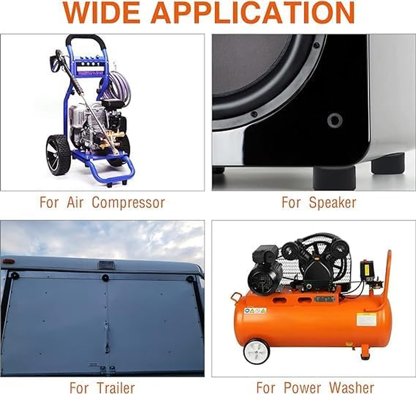 LALOCAPEYO 4PCS 192310GS anti Vibration Foot Pad Compatible for Coleman Powermate Sanborn 094-0026 E106661 for Many Compressors Generators, Pressure Washe