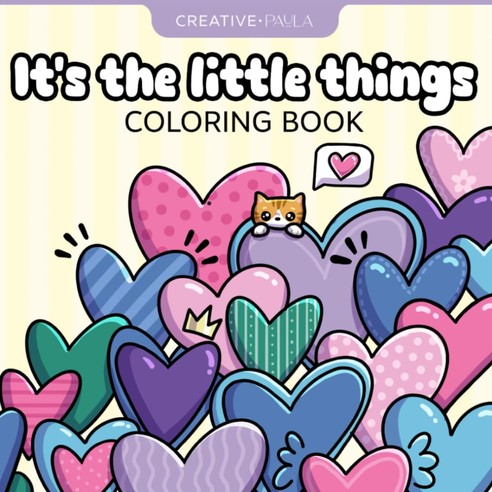 It&rsquo;S the Little Things: Easy and Bold Coloring Book image number 1