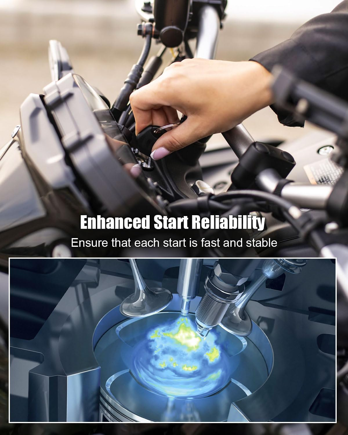 Single Fire Electronic Ignition Programmable Fit for Harley Davidson Carbed Big Twin Models 1970-1999 Sportster Models 1971-2003 Replace 53-644 image number 1