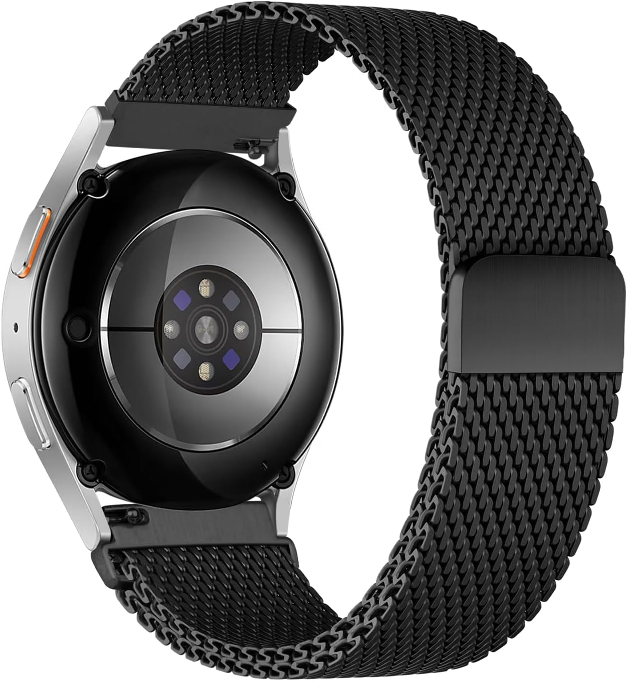 Milanese Loop for Samsung Galaxy Watch 7 6 5 4 Fe Band 44Mm 40Mm,20Mm Metal Watch Band Men Women Magnetic Mesh Strap for Samsung Watch 6 4 Classic 47Mm 43Mm 46Mm 42Mm/5Pro 45Mm for Garmin V&iacute;voactive 5