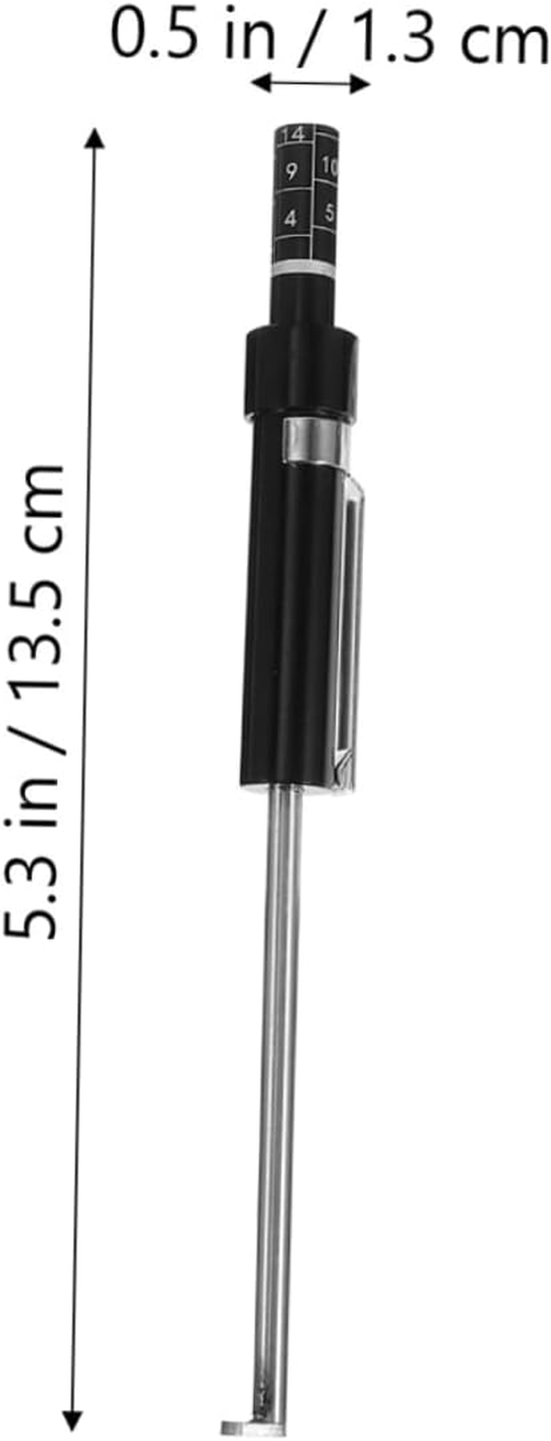 GANAZONO 2Pcs Brake Pad Inspection Tool Car Brake Pad Thickness Gauge Measure Tool Gauge for Measurement Automotive Accessory image number 2