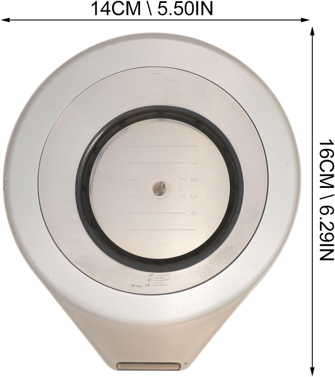 HONITANO 1 Set Hair Colouring Tool with Stirring Rod and Bowl, Part Hairdressing Accessories for DIY Hair Colouring at Home, Professional Usable, Ergonomic Design for Easy Use image number 1