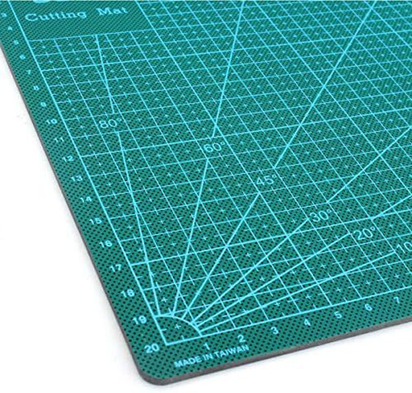 COMIART A4 Self Healing Cutting Mat PVC Double Sided Engraving Board 3Mm Thickness 11.81"X8.66"X0.12" image number 2
