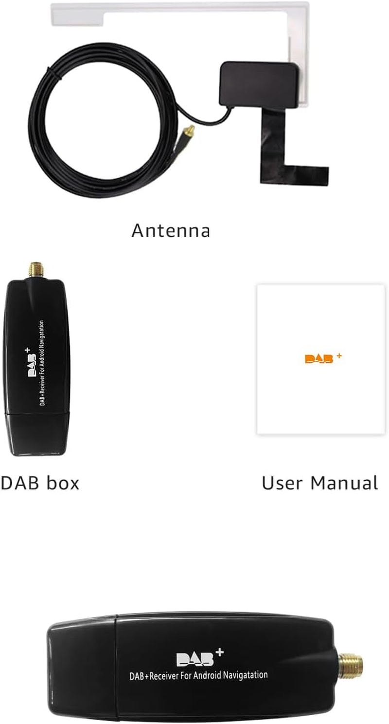 Car DAB+ Box Receiver Android Digital Radio Tuner Adapter Transmission Dab + Car Stereo Head Unit image number 2