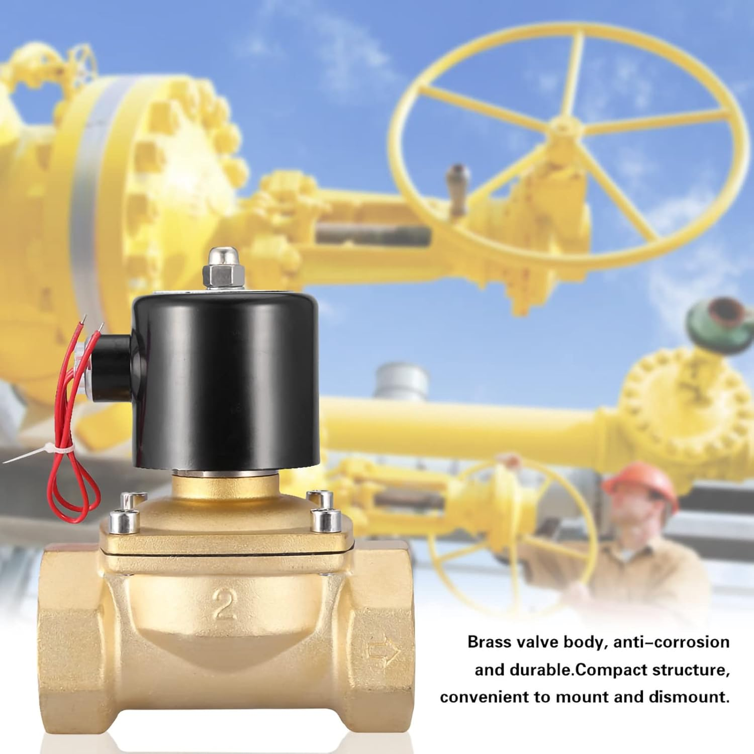 NC Two Valvor Magnet Electric Compact and Lasting Routes for a Quick Ideal for Industrial Use image number 5