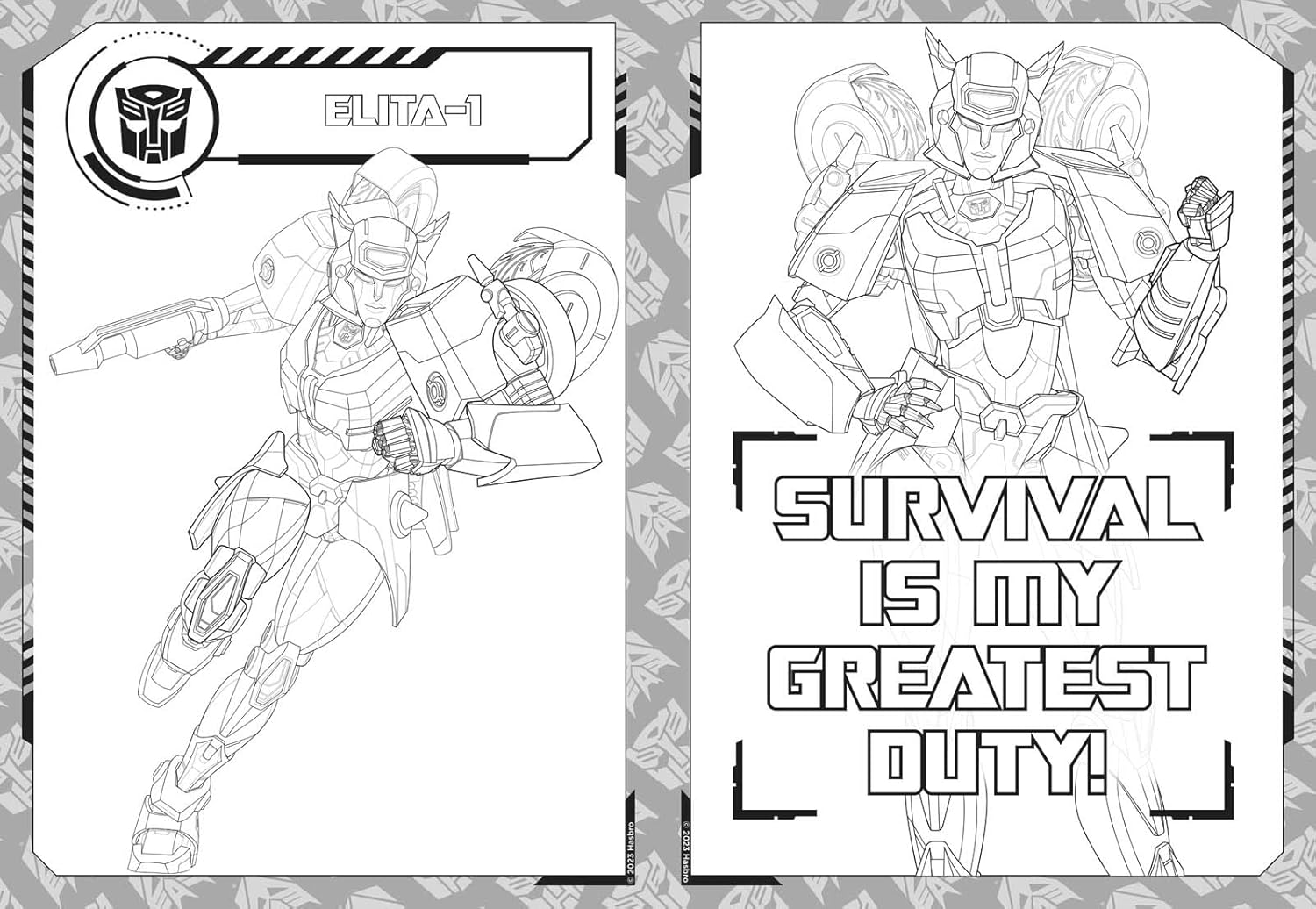 Transformers: Colouring Adventures (Hasbro) image number 2