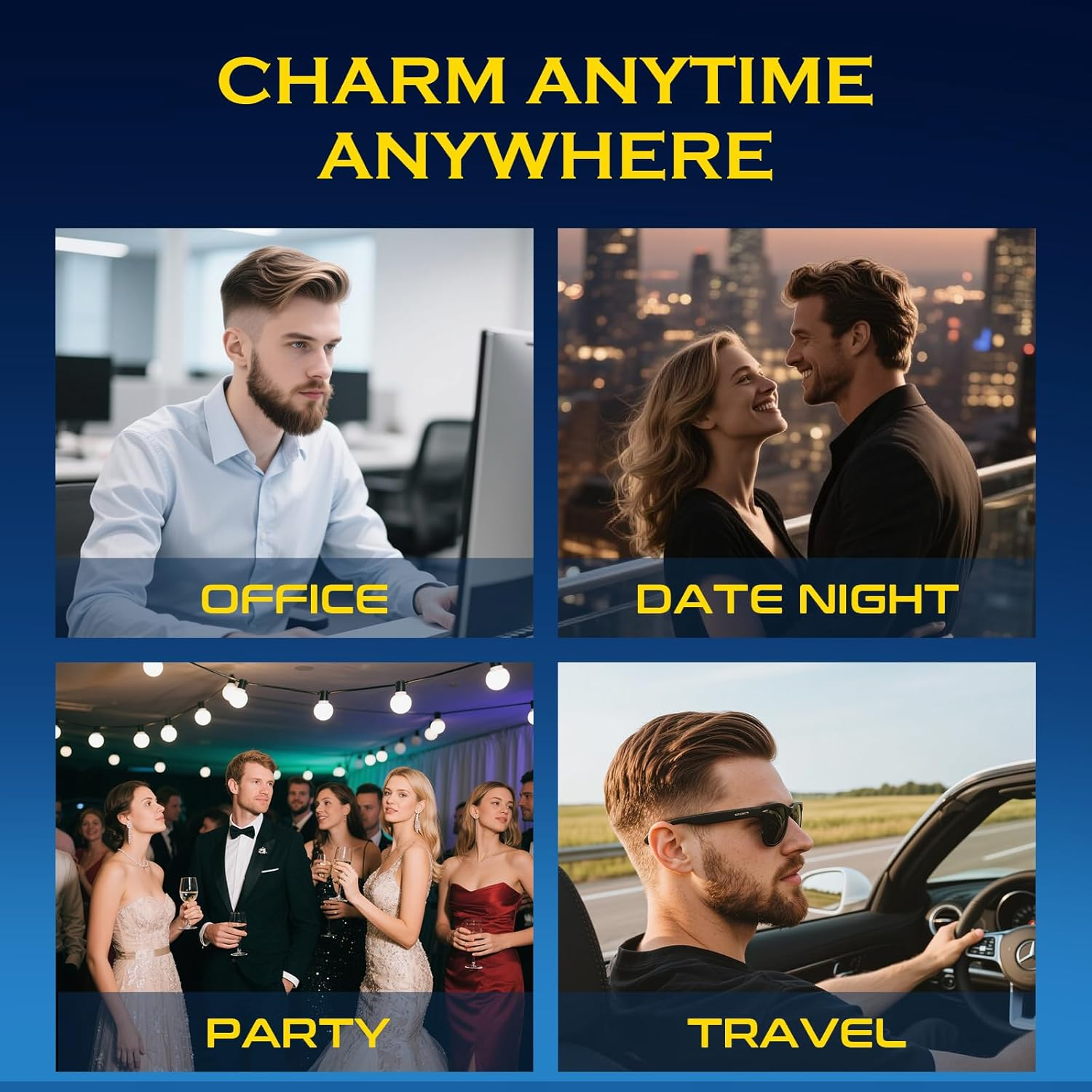 THEMANCODE Texture Powder for Men, Valentines Day Gifts for Him, Lightweight Hair Styling Powder Adds Volume and Texture for a Natural Look, Best for Short to Medium Hair image number 5