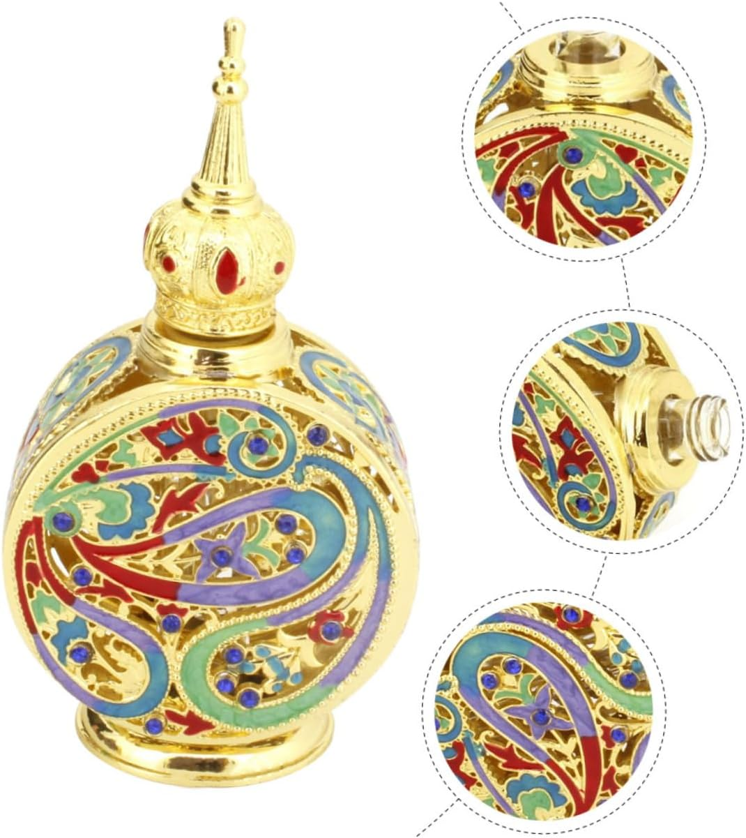 STOBAZA Essential Oil Bottle Aromatherapy Perfume Bottle Subpackaging for Fragrance Decorative Storage for Living image number 1