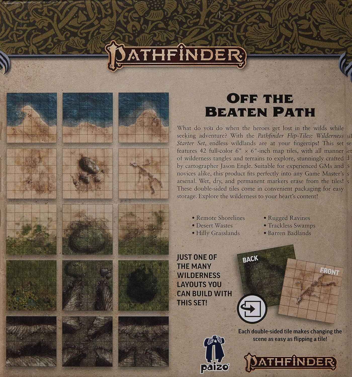 Paizo Pathfinder Flip Tiles Wilderness Starter Set image number 2