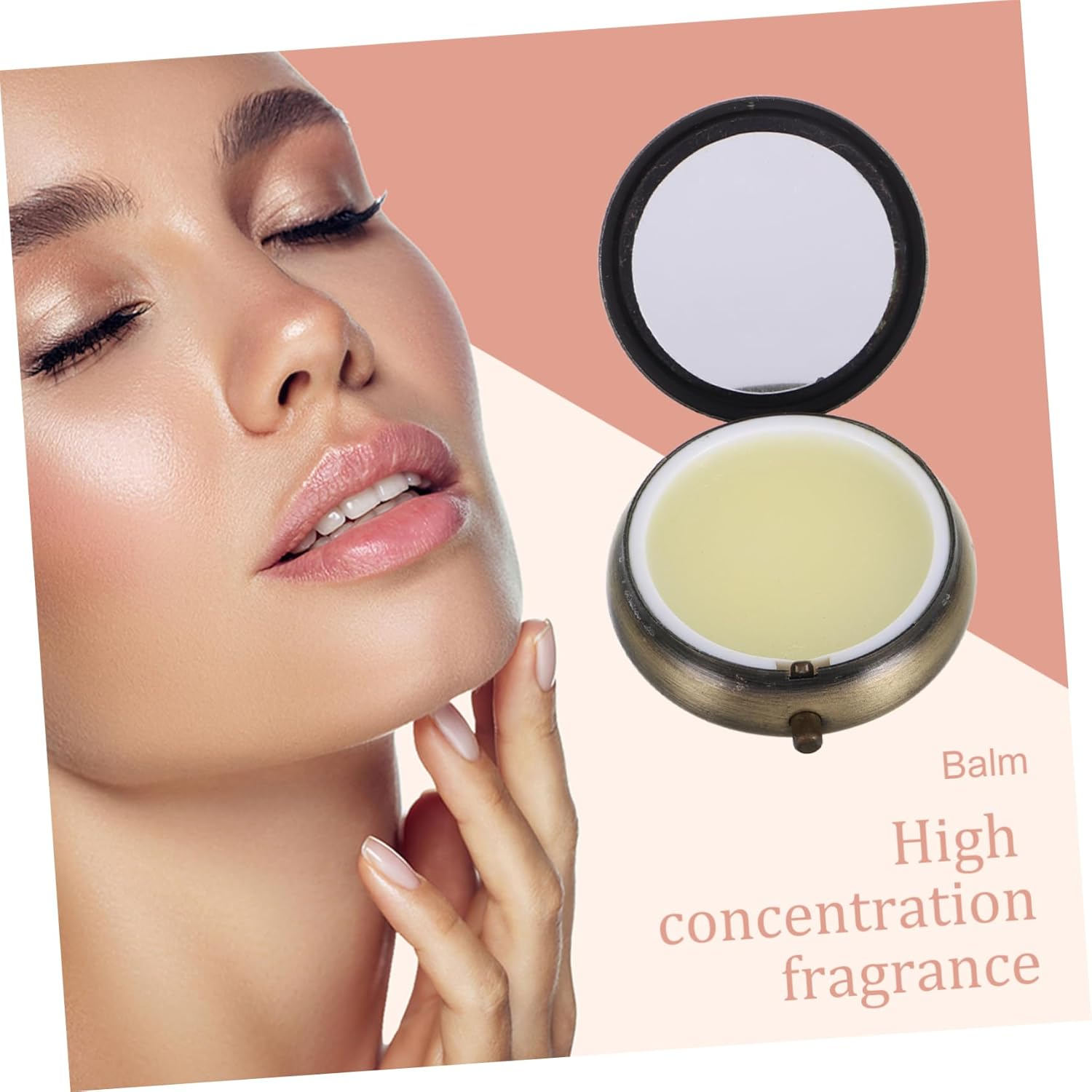 OFFIGAM 12G Solid Perfume Balm Tea Party Fragrance Fresh Solid Scent Long Lasting Portable for Women