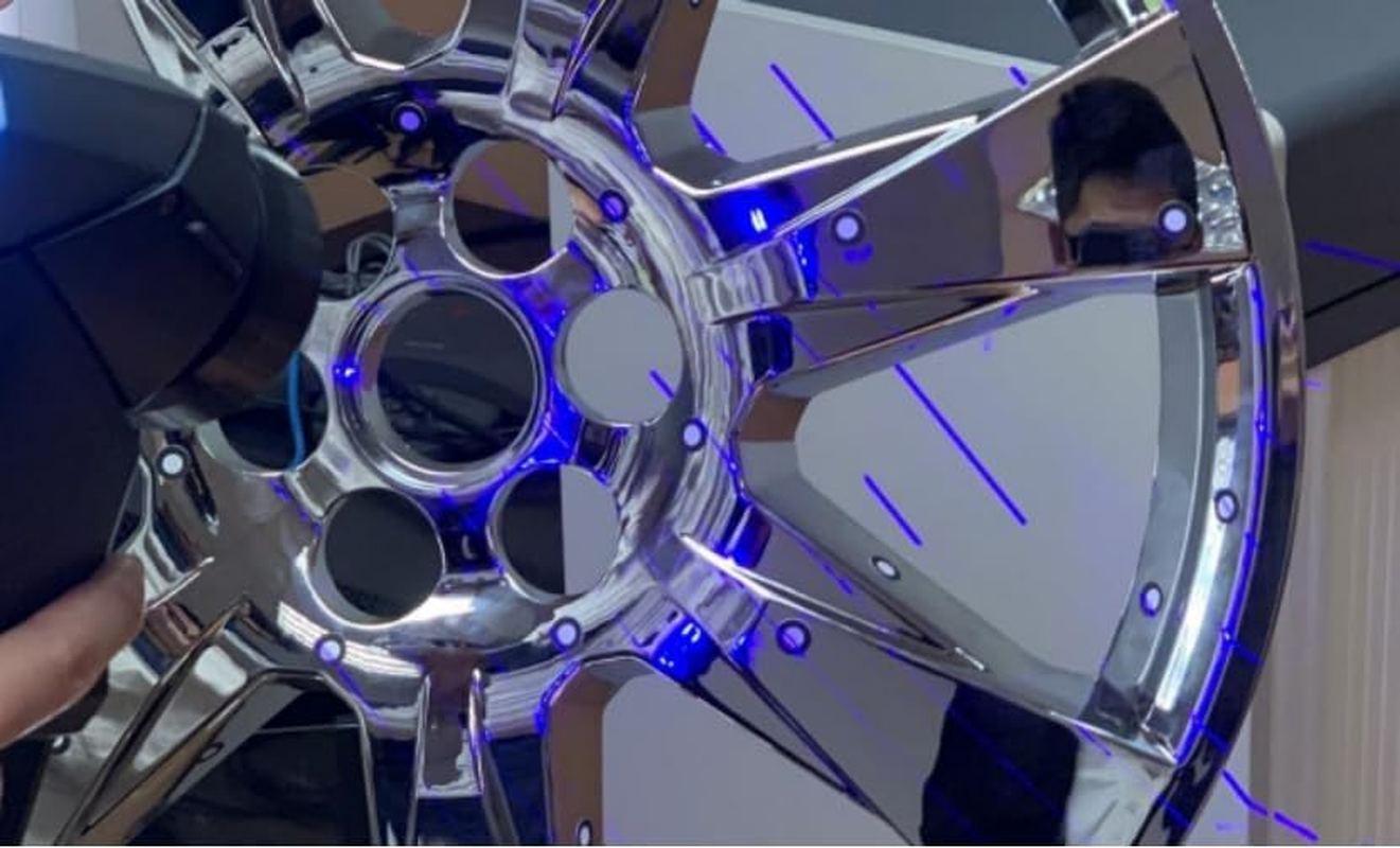 6Mm Positioning Targets with Black Contour for 3D Scaner,3D Scanning Markers/Dots/Stickers，Reference Point Markers/Reflection Markers/For 3D Scaning and Optical Tracking（1200 per Box） image number 2