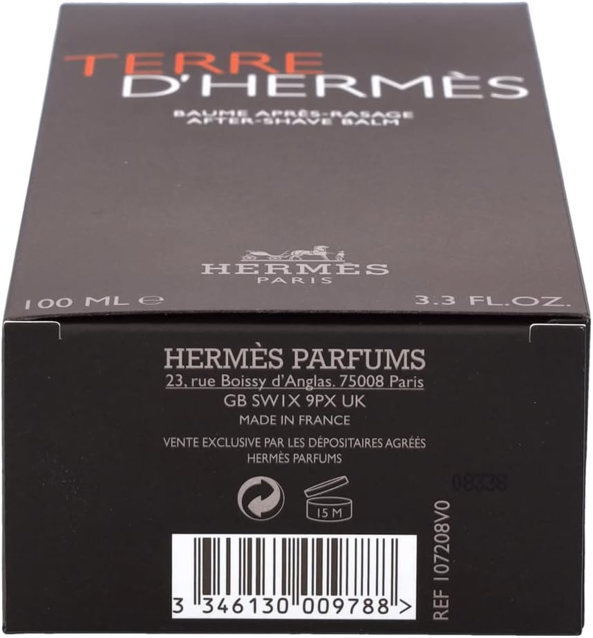 Herm&egrave;s Terre D' as Balm with Pump 100 Ml image number 2