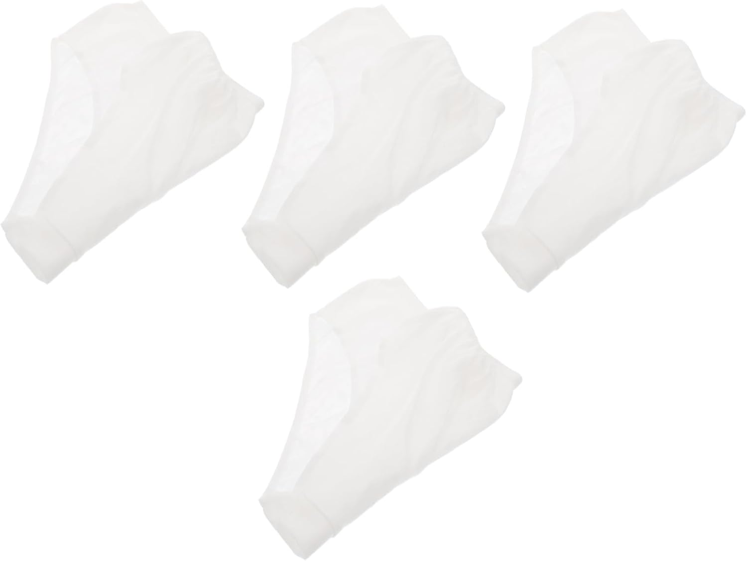 Healeved 4Pcs Disposable Postpartum Underwear for Pregnant Women XXL Breathable Cotton Maternity Panties Portable Sanitary Pants for Confinement Use White image number 1