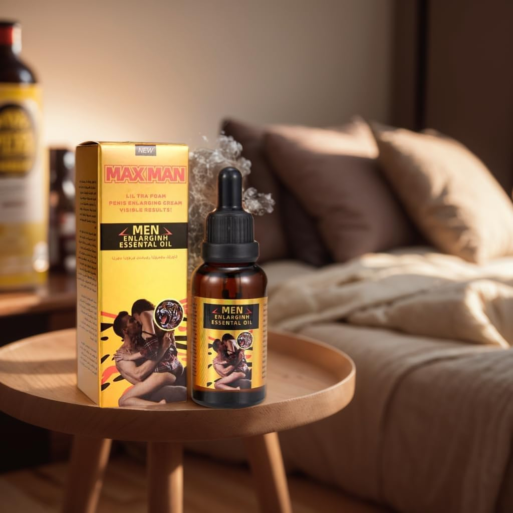 Men'S Erotic Massage Essential Oil for Sex, Sexual Enhancement Erection Cream, Penisgrowth Longer, Penis Energy Essence Oiyl, Care Delay Performance Boost Strength，Massage Oil image number 2