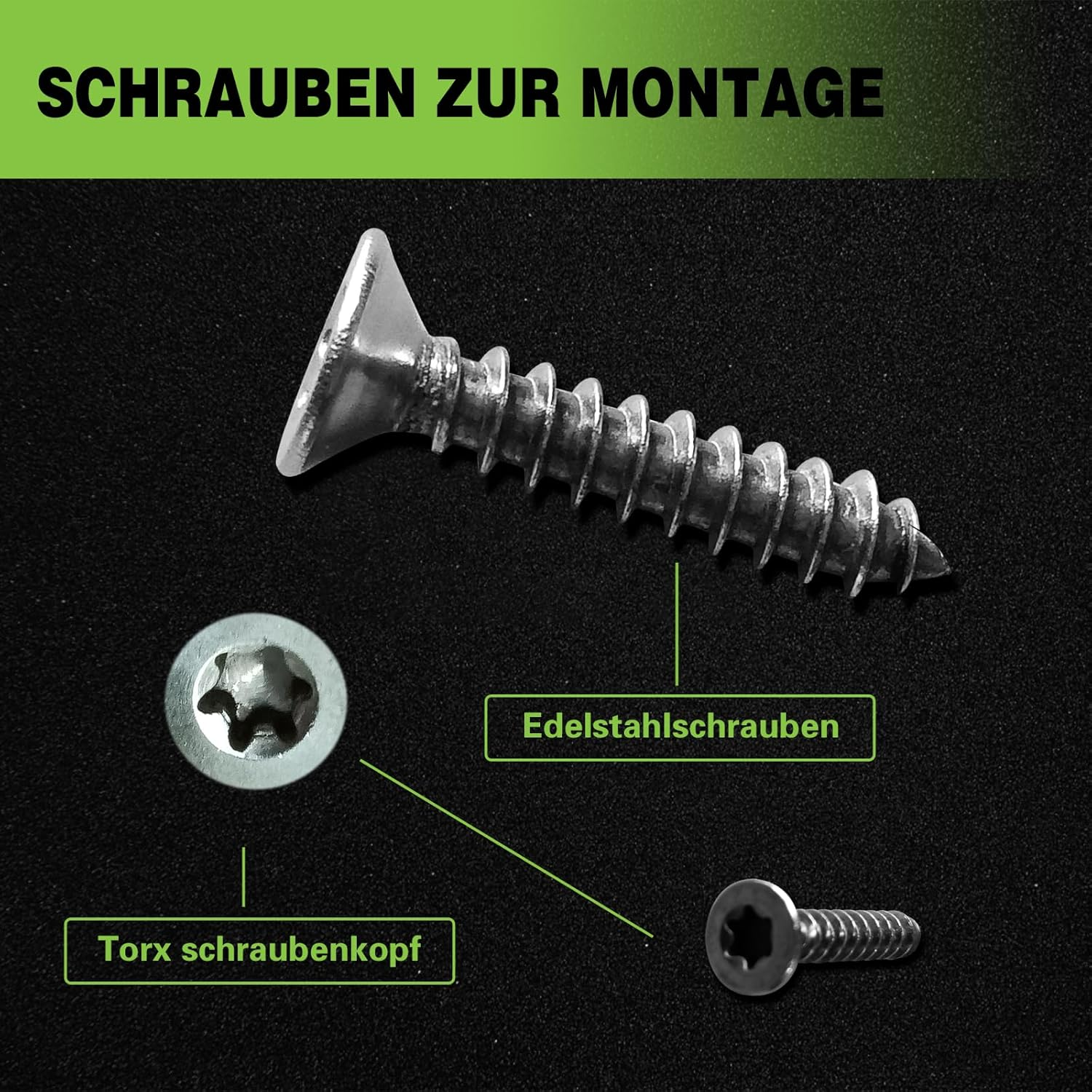 Stainless Steel Spikes for Husqvarna Automower 320/430X/435X/440/450X, Spikes Lawn Traction Improvement for Robotic Lawnmowers, Elaborately Deburred, Wheel Size 252 Mm for Accessories Off-Wheel Wheels image number 4
