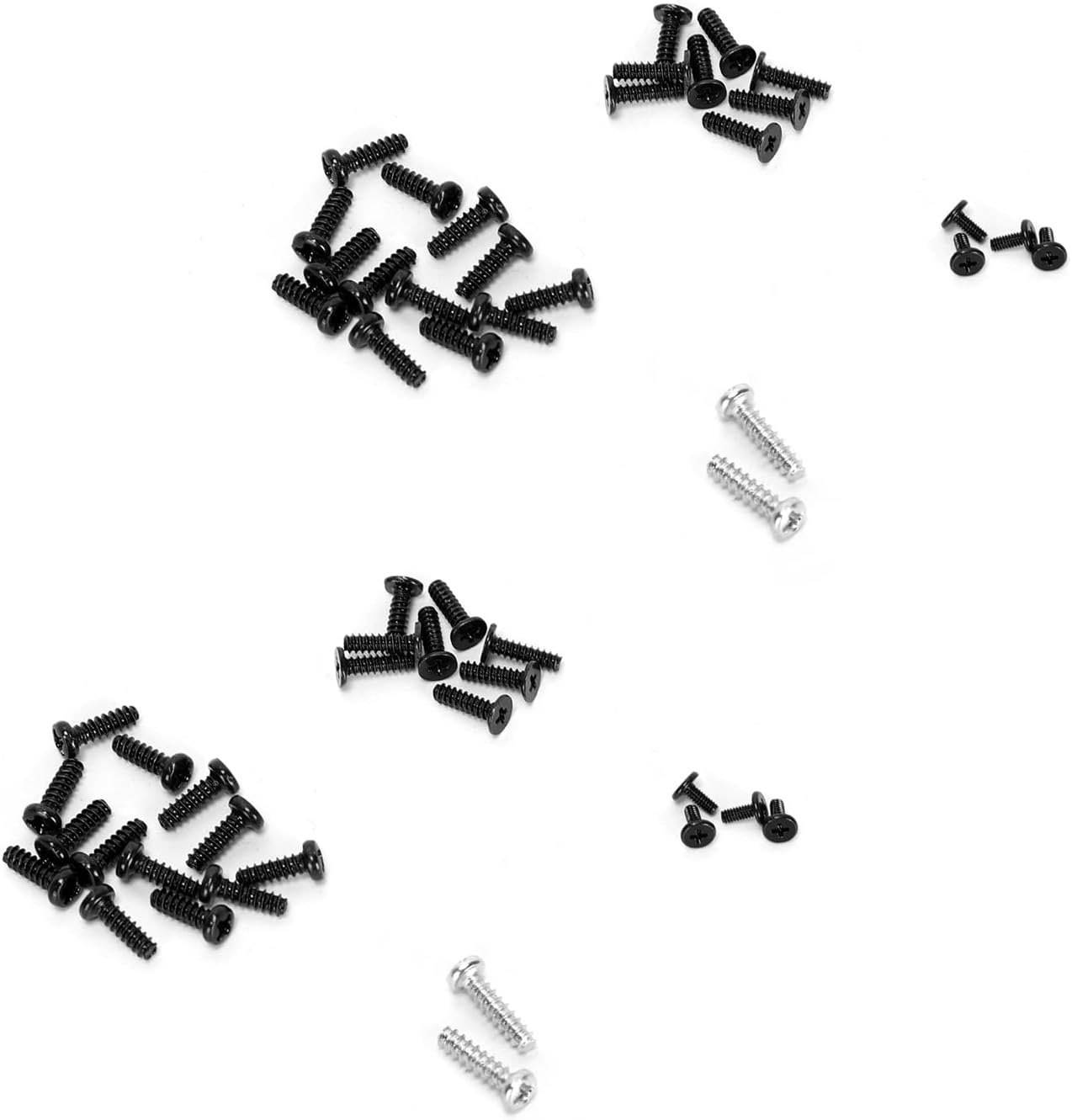 Ruimou 2Set Game Console Controller Installation Screws Compatible with PS5 Controllers (54Pcs)