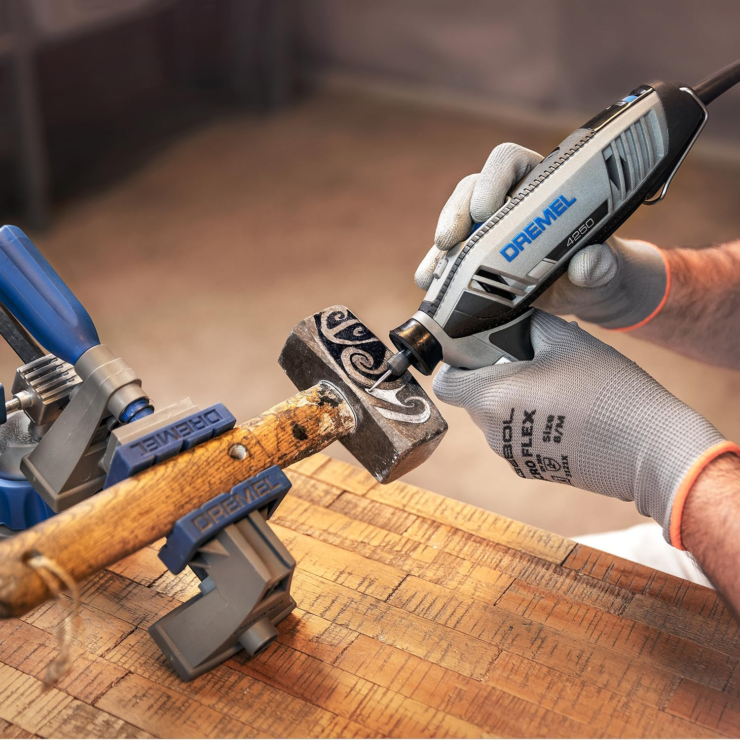 Dremel 4250-35 Rotary Multitool Corded with 35 Accessories & Dremel Flexible Shaft (225)