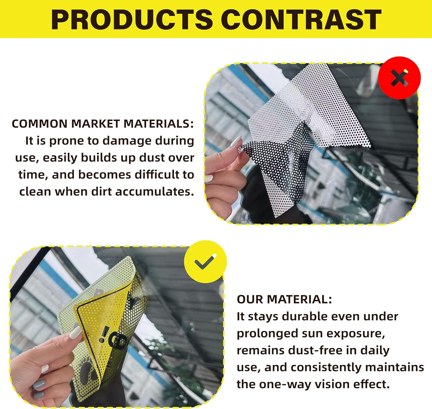 Hayten Baby on Board Car Stickers,2 Pack 5" X 5",Baby on Board Sign Non-Magnetic Sticker for Car Warning Signs Durable and Strong Adhesive Cars Stickers Exterior image number 6