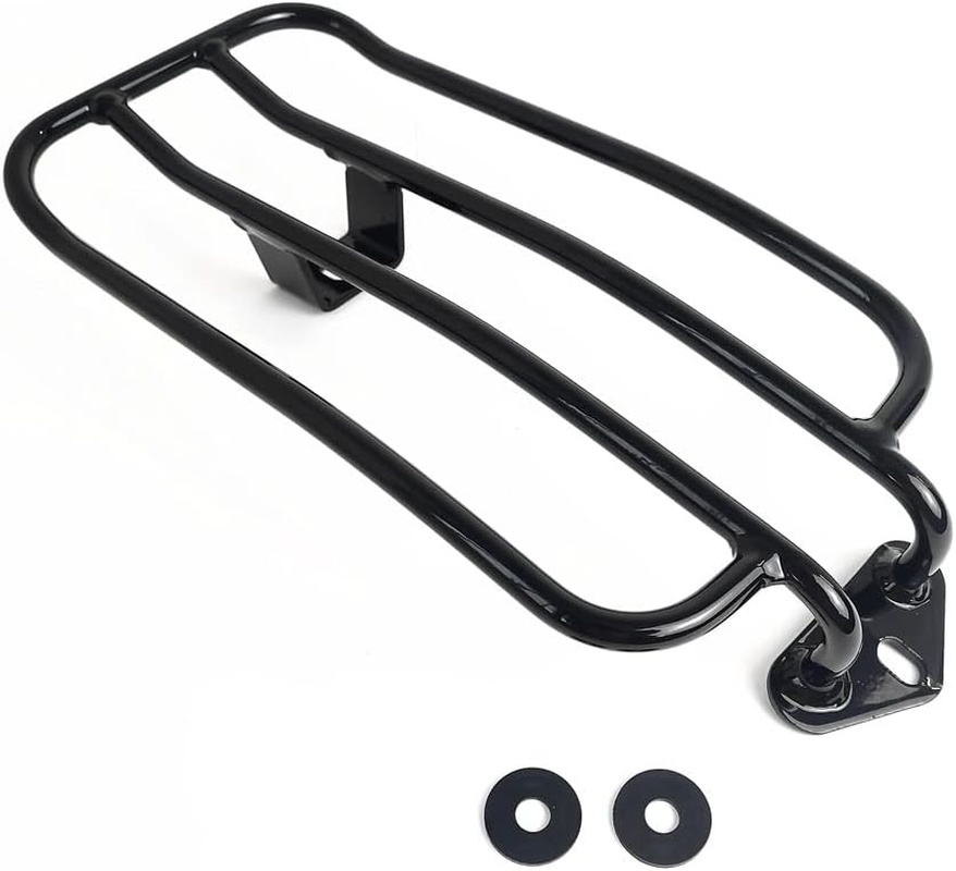 Black Luggage Rack for Honda Rebel Accessories 2017-2022 2023 CMX 300 500 Rear Solo Seat Carrior Support Shelf image number 2